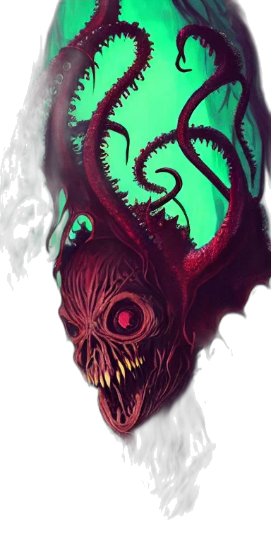mask, creature, face, concept art transparent PNG cut-out