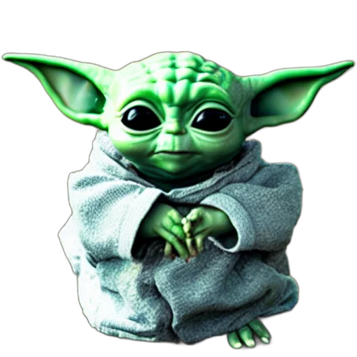 staff, creature, face, 3d render transparent PNG cut-out