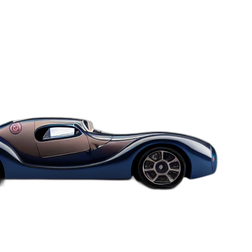car, 3d render, concept art, photorealistic transparent PNG cut-out