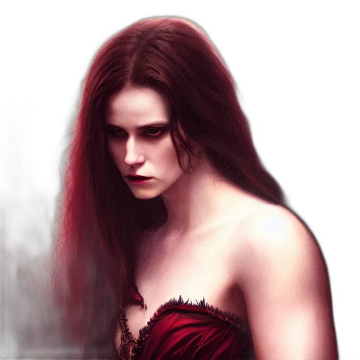 dress, fantasy art, photorealistic, comic book art transparent PNG cut-out