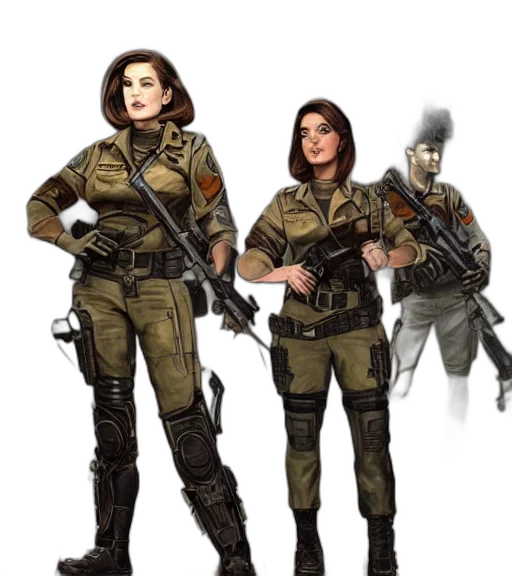 staff, jacket, concept art, comic book art transparent PNG cut-out