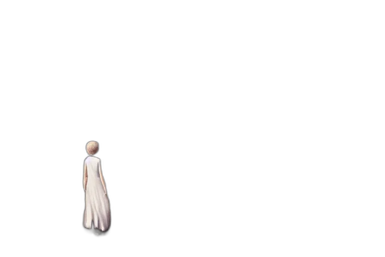 dress, creature, robot, sword transparent PNG cut-out