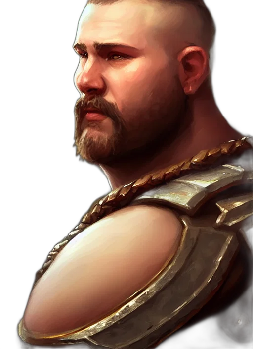 face, staff, sword, fantasy art transparent PNG cut-out