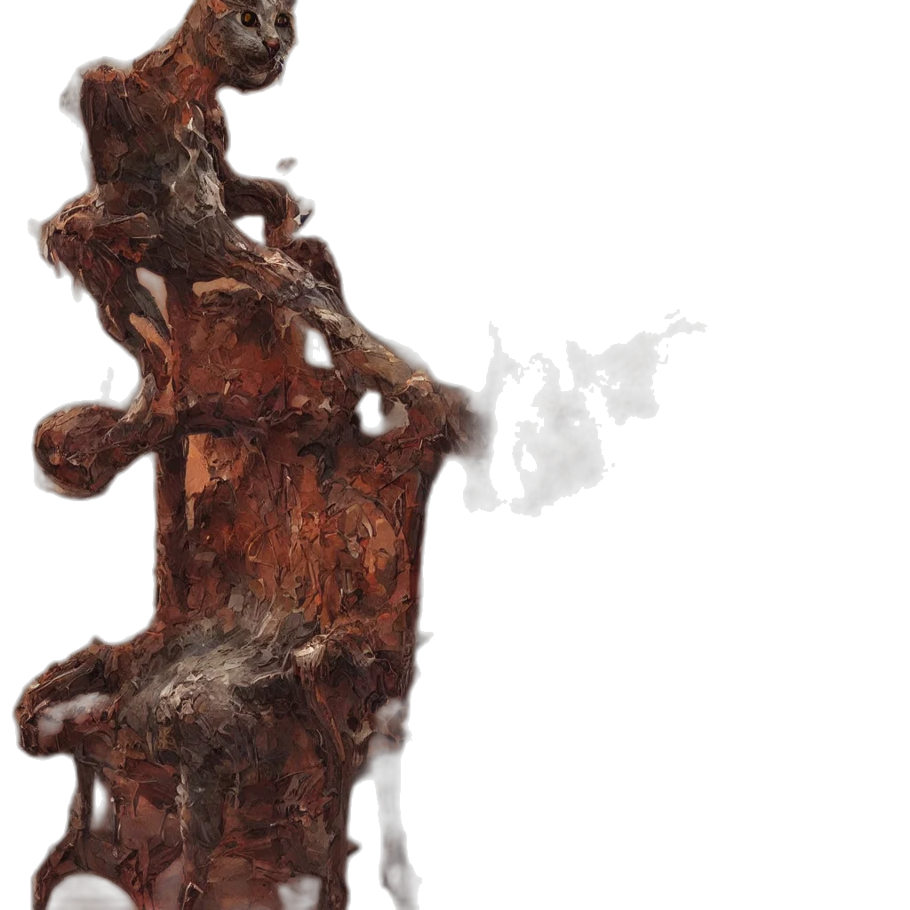 staff, tree, sword, crown transparent PNG cut-out