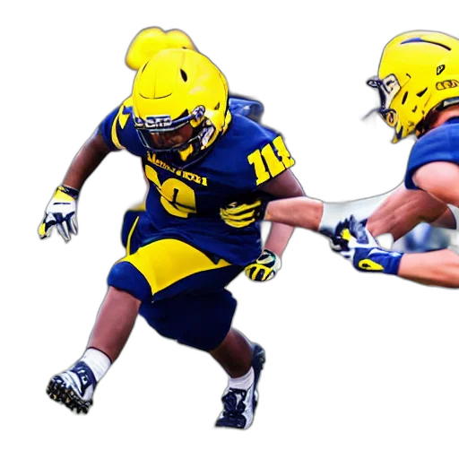 university, michigan, football, game transparent PNG cut-out