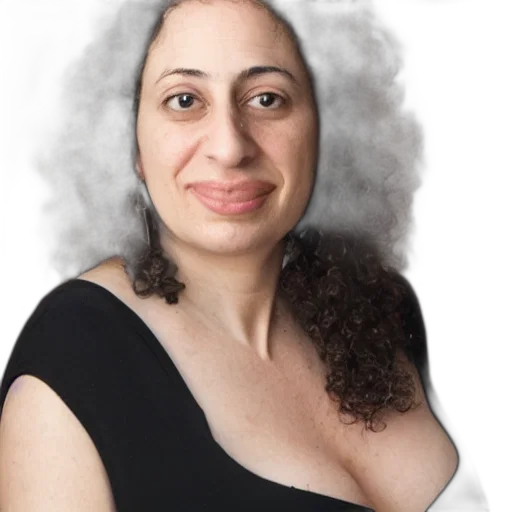 face, hair, staff, dress transparent PNG cut-out