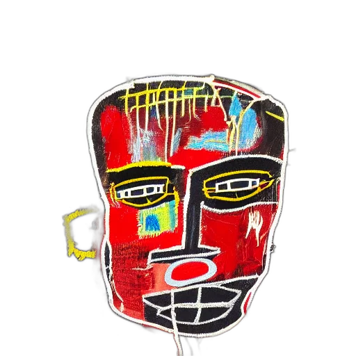 mask, face, robot, crown transparent PNG cut-out
