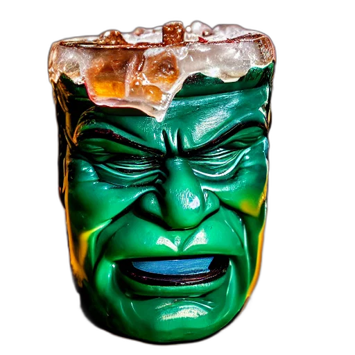 face, mask, bottle, crown transparent PNG cut-out