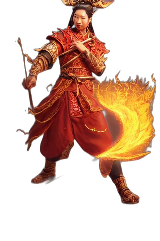 staff, dragon, fantasy art, concept art transparent PNG cut-out