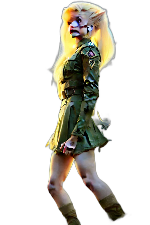 staff, dress, jacket, weapon transparent PNG cut-out