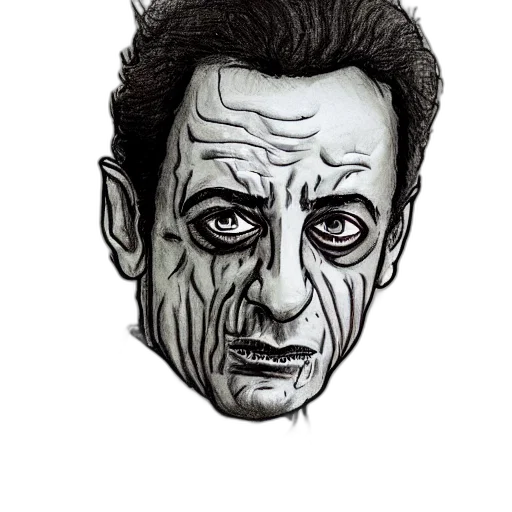 face, mask, creature, robot transparent PNG cut-out