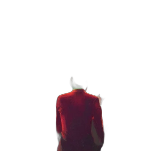 jacket, dress, staff, mask transparent PNG cut-out