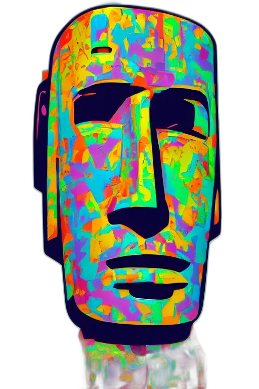 face, mask, robot, jacket transparent PNG cut-out