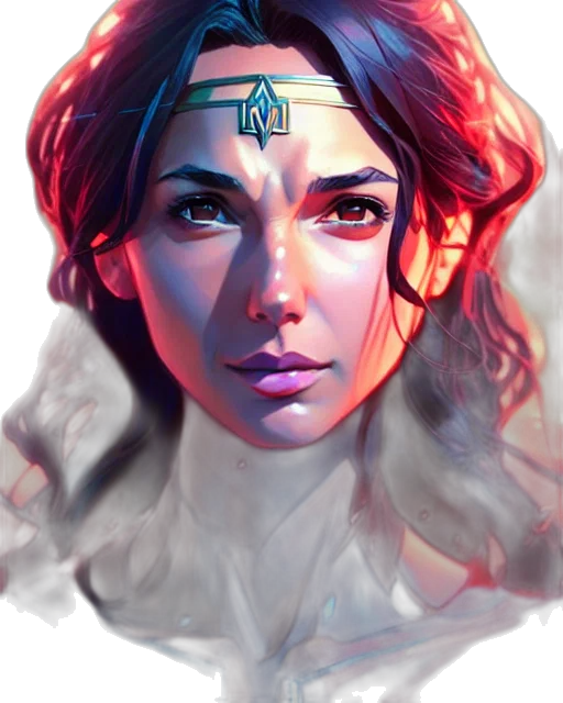 face, crown, fantasy art, concept art transparent PNG cut-out