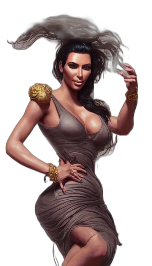 dress, jewelry, fantasy art, concept art transparent PNG cut-out