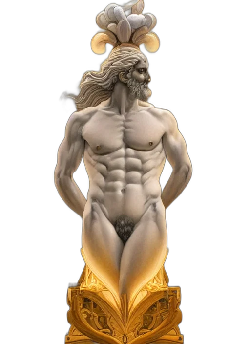 fantasy art, 3d render, concept art, photorealistic transparent PNG cut-out