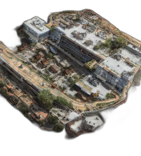 building, 3d render, photorealistic, photo transparent PNG cut-out