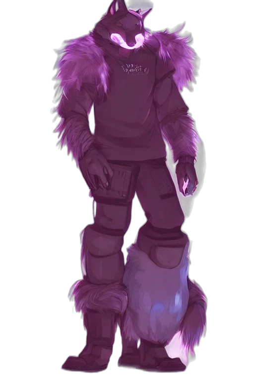 creature, staff, robot, jacket transparent PNG cut-out