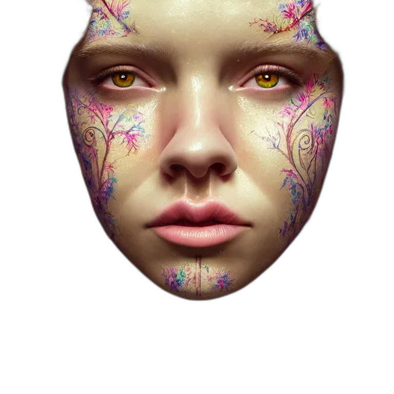 mask, face, jewelry, crown transparent PNG cut-out
