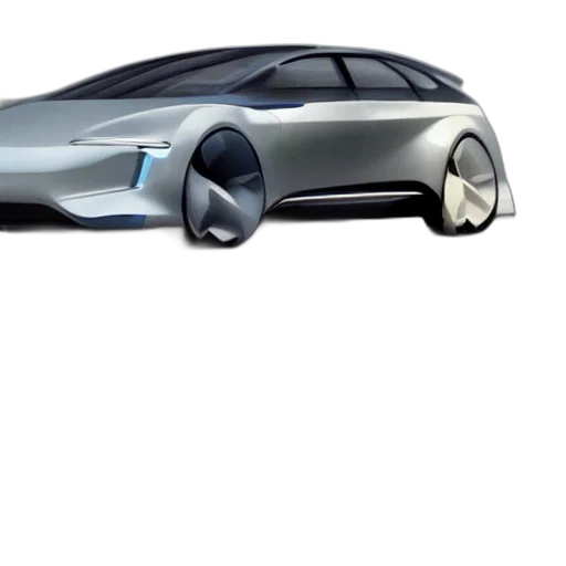 car, robot, concept art, 3d render transparent PNG cut-out
