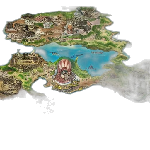 concept art, fantasy art, 3d render, pixel art transparent PNG cut-out