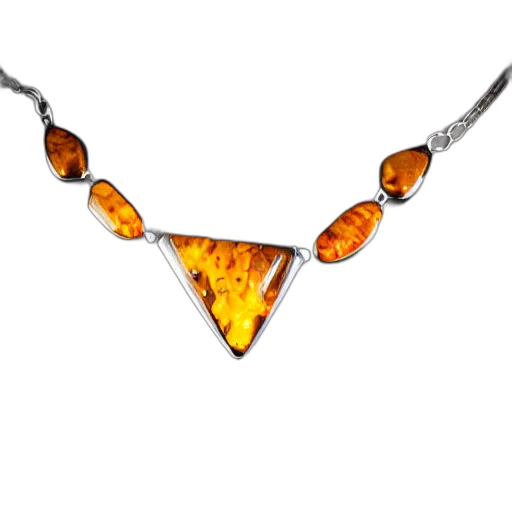jewelry, crown, triangular, amber transparent PNG cut-out