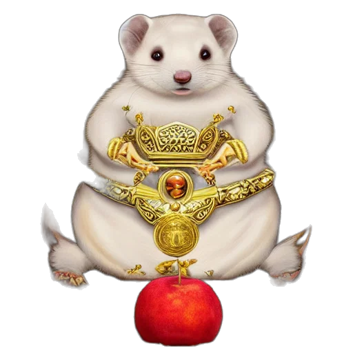 animal, jewelry, staff, crown transparent PNG cut-out