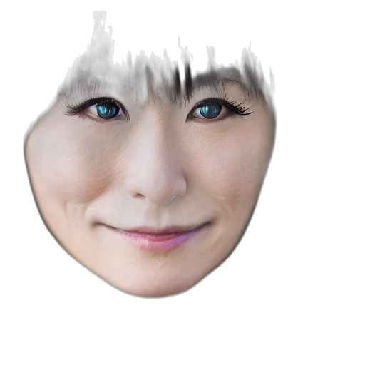 face, mask, creature, robot transparent PNG cut-out