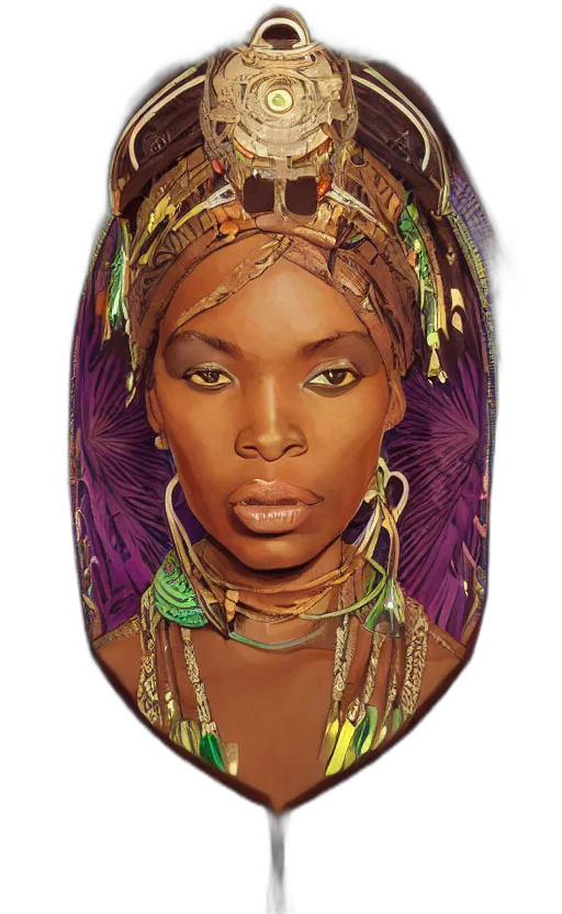 jewelry, face, crown, mask transparent PNG cut-out