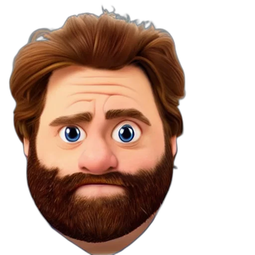 face, hair, mask, cartoon transparent PNG cut-out