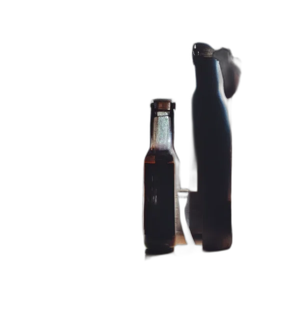 bottle, weapon, staff, sword transparent PNG cut-out