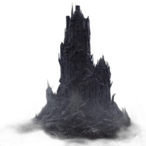 crown, dragon, building, hair transparent PNG cut-out