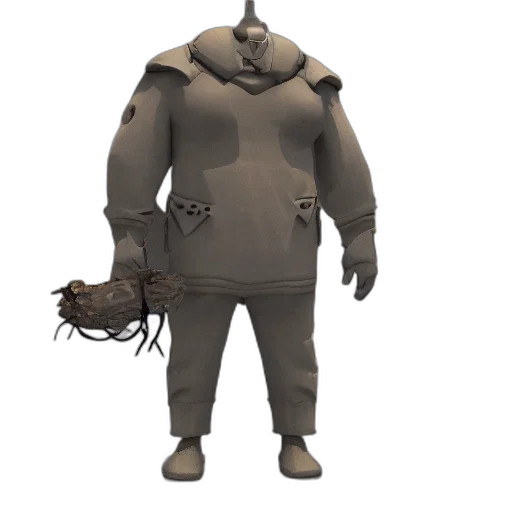 jacket, creature, animal, robot transparent PNG cut-out