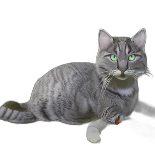 animal, staff, creature, photorealistic transparent PNG cut-out