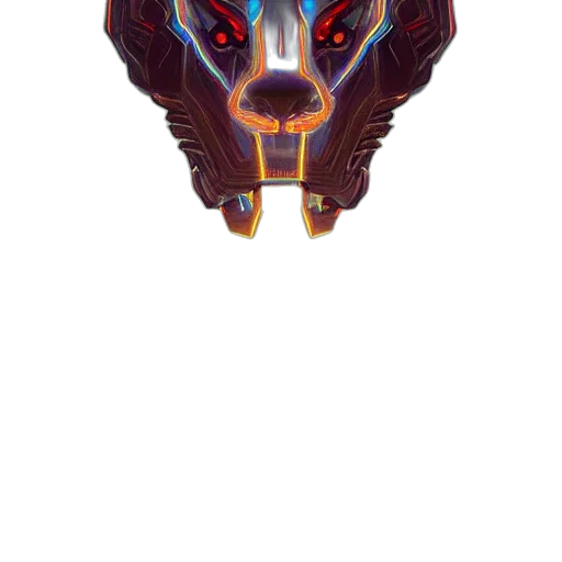 mask, dragon, face, creature transparent PNG cut-out