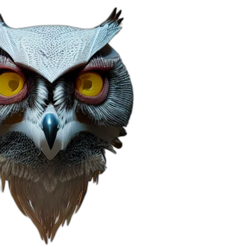 mask, animal, face, concept art transparent PNG cut-out