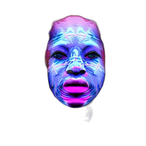mask, face, creature, animal transparent PNG cut-out