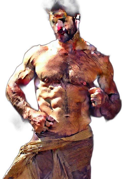 animal, creature, weapon, staff transparent PNG cut-out
