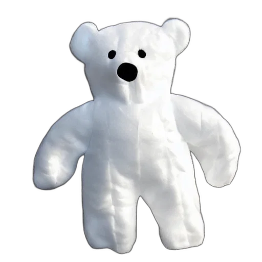 3d render, ghost, bear transparent PNG cut-out