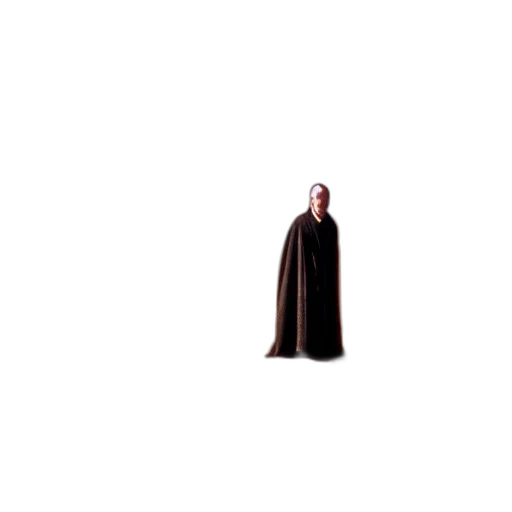 jacket, staff, creature, dress transparent PNG cut-out