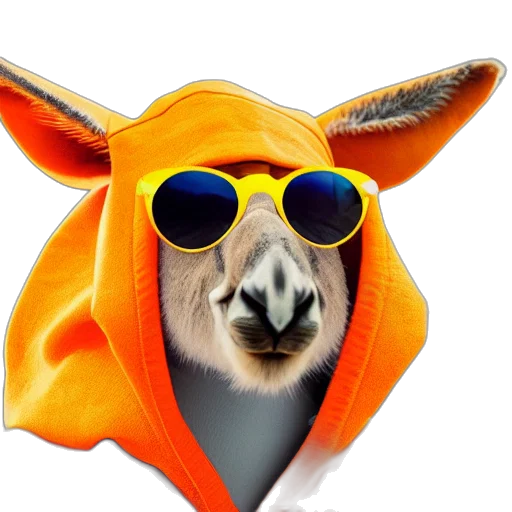 animal, dragon, jacket, hat transparent PNG cut-out