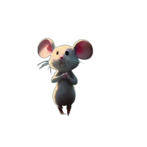 animal, staff, creature, 3d render transparent PNG cut-out