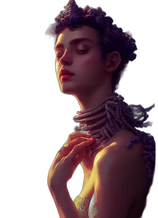 jewelry, crown, face, dress transparent PNG cut-out