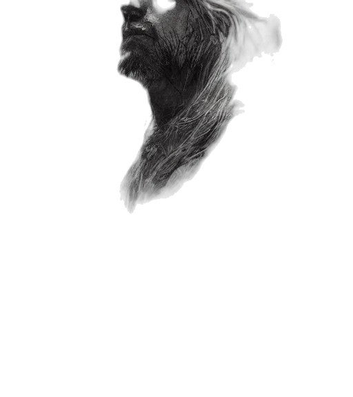 face, mask, hair, creature transparent PNG cut-out