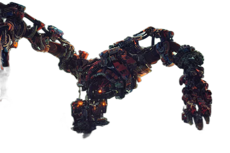 robot, weapon, dragon, jewelry transparent PNG cut-out
