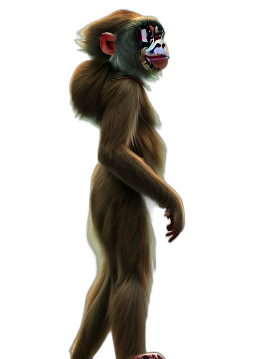 creature, mask, animal, staff transparent PNG cut-out