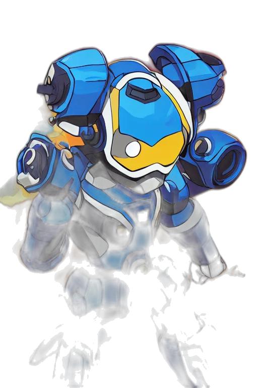 robot, weapon, mask, concept art transparent PNG cut-out