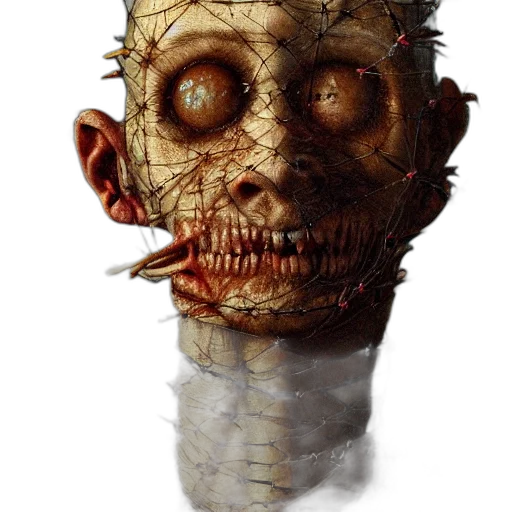 mask, face, staff, creature transparent PNG cut-out