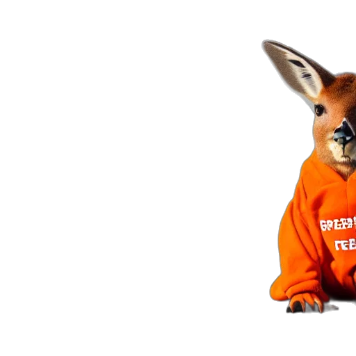 animal, creature, jacket, staff transparent PNG cut-out