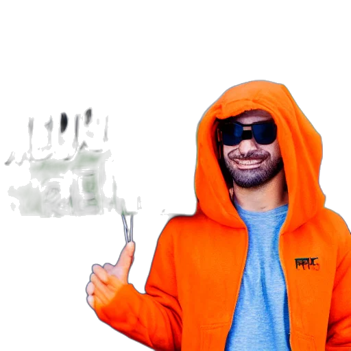 jacket, weapon, staff, robot transparent PNG cut-out